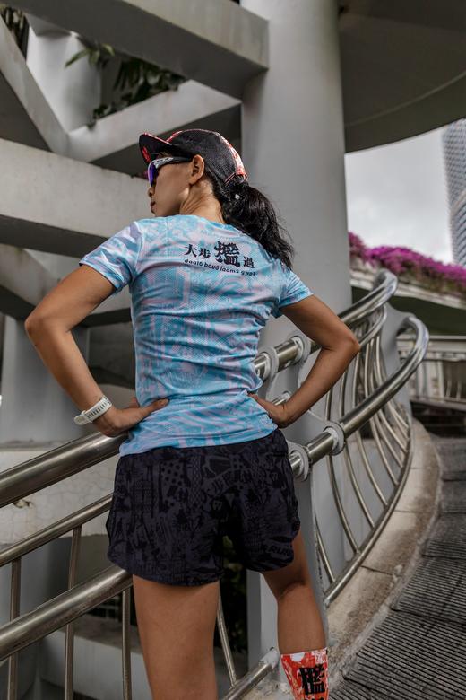 严素跑步运动短裤 大步槛过 男/女竞速款 三口袋 快干 轻量  严素态度 商品图4