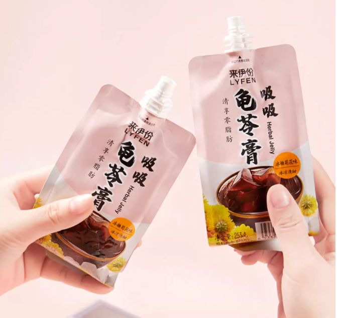 来伊份吸吸龟苓膏253g