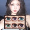 JellyDoll月抛·荧光绿&荧光紫&荧光蓝&极光绿&绿不绿&蓝不蓝·14.2mm(着色参考13.3mm) 0-1000度(有525/575) 商品缩略图0