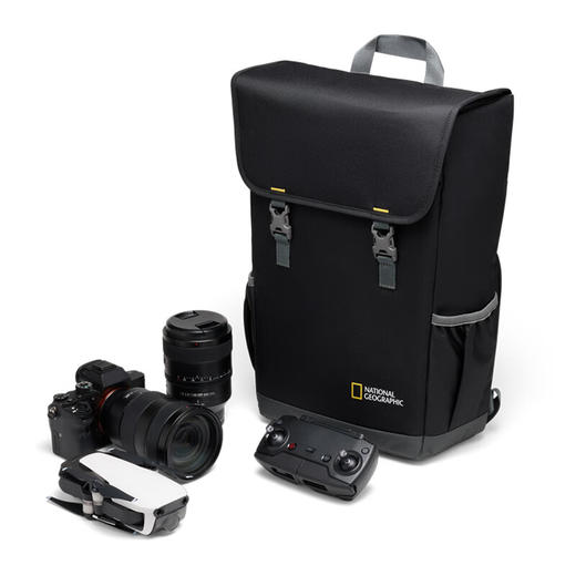 National Geographic摄影包 环保再生材质 为专业摄影师打造 轻量、舒适、可调节隔断 多产品适配 NG E2 5168 商品图1