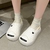 卡通防水棉拖鞋女款团购包跟室内家居保暖毛绒月子鞋冬外出包头拖 商品缩略图8