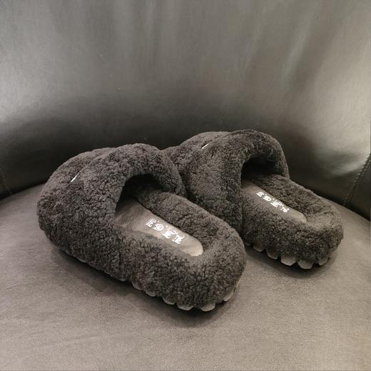 LFGJ凌介女鞋  15006时尚皮毛一体毛拖鞋 商品图2