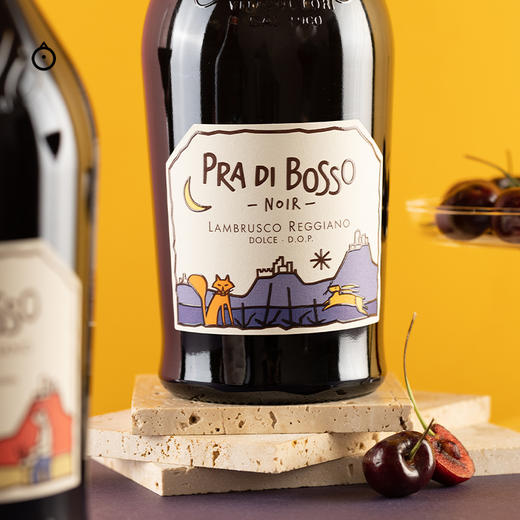 企鹅市集|意大利卡萨利酒庄 波索童话蓝布鲁斯科 红标/紫标 甜红起泡酒 商品图3