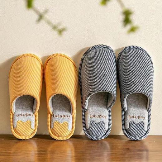 情侣棉拖鞋男女款 秋冬季加厚底防滑防寒保暖家居鞋 男士冬天拖鞋 商品图2
