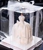 黑巢-高品质翻糖婚纱梦幻蛋糕 商品缩略图1