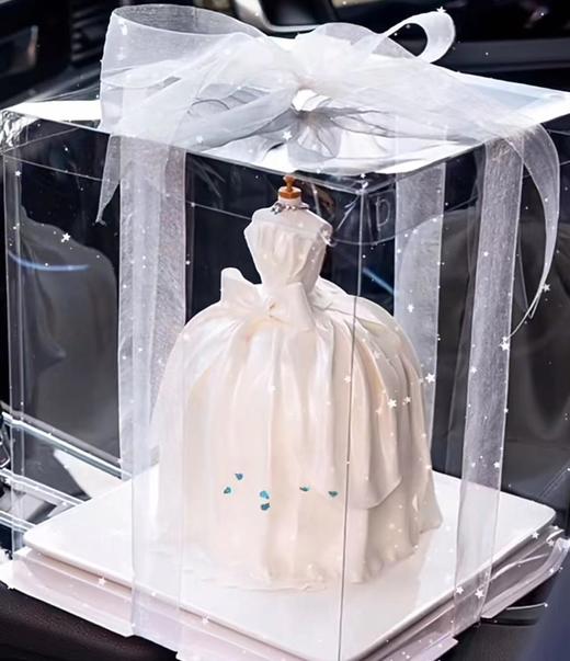 黑巢-高品质翻糖婚纱梦幻蛋糕 商品图1