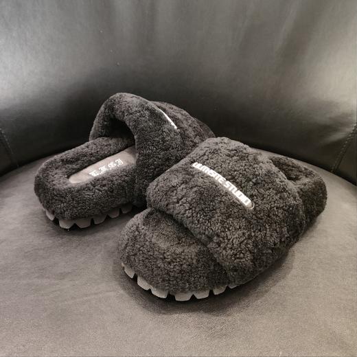 LFGJ凌介女鞋  15006时尚皮毛一体毛拖鞋 商品图3