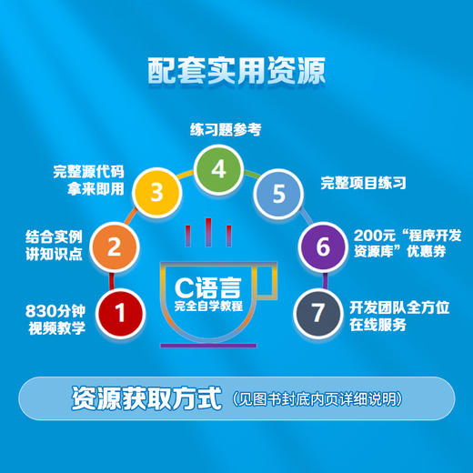 C语言完全自学教程 C语言程序设计书代码编写软件开发C语言从入门到精通计算机编程语言书籍教材 商品图3