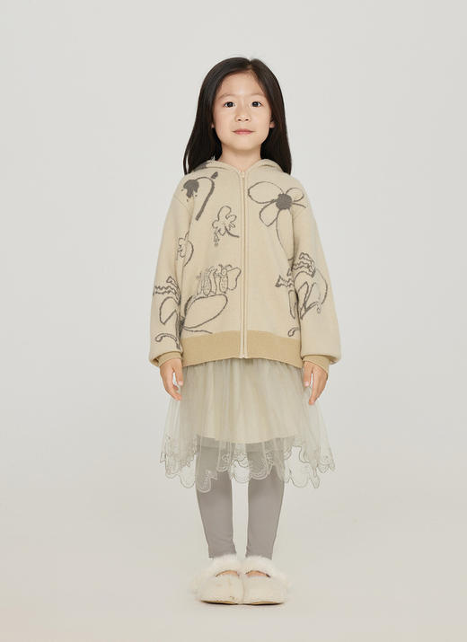 jnby  23年秋款 网纱短款腰裙  1NAD12930 商品图8