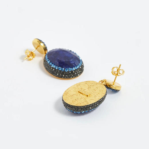 北京仓｜SORU-Sapphire-蓝宝石 耳环［英国设计师］ 商品图2