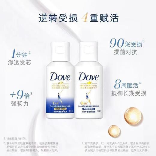 【品牌直发】多芬密集滋养修护旅行装洗护三件套护发素沐浴露洗发水旅行装 商品图3