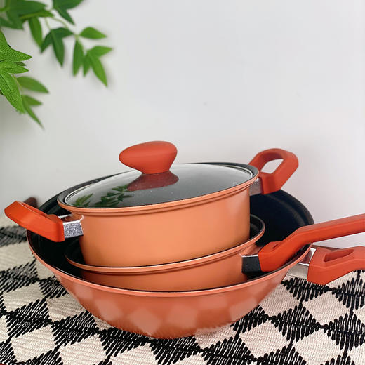 IBF艾博菲干饭魂三件套 煎锅+汤锅+炒锅 商品图5