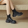 时尚机车感，拼接撞色厚底短靴TYM-20021 商品缩略图1