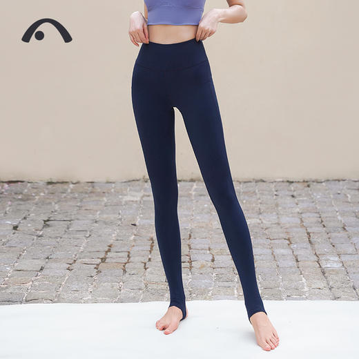 2023爱暇步秋冬新品瑜伽运动跑步踩脚高腰塑形裤X3011NSM 商品图7