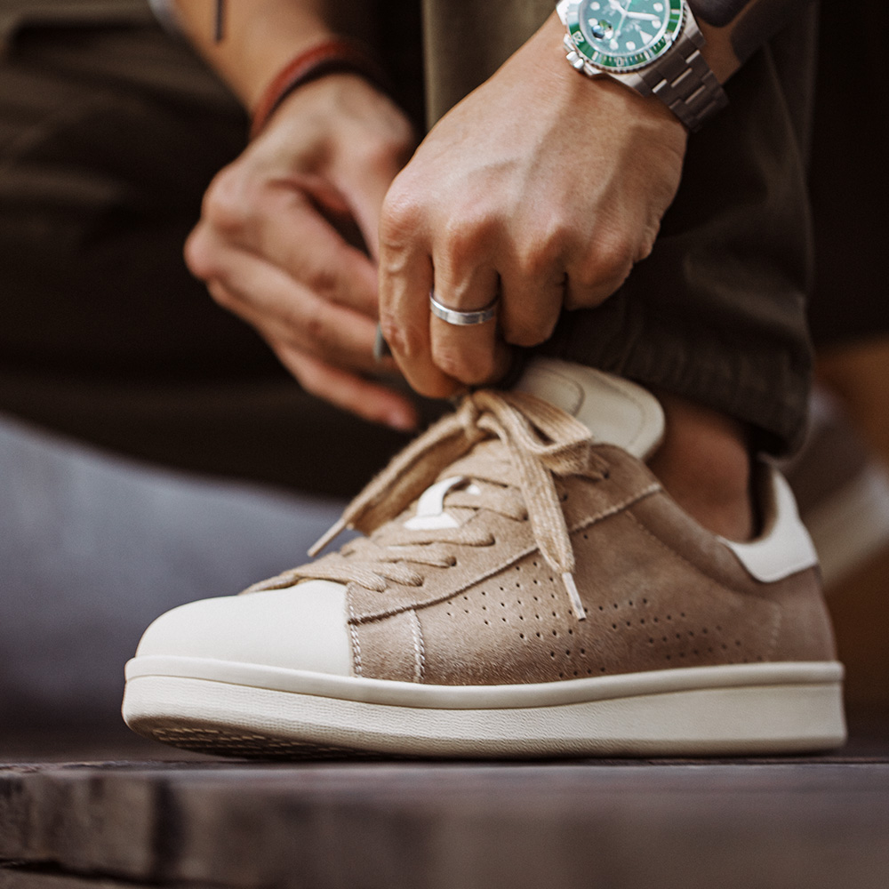 马登2025秋季新款复古箭头板鞋潮流运动鞋低帮鞋百搭透气休闲鞋