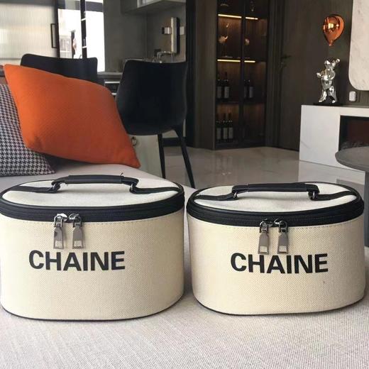 新款小香时尚帆布化妆包洗漱包携带方便旅行彩妆、护肤、洗漱收纳 商品图1