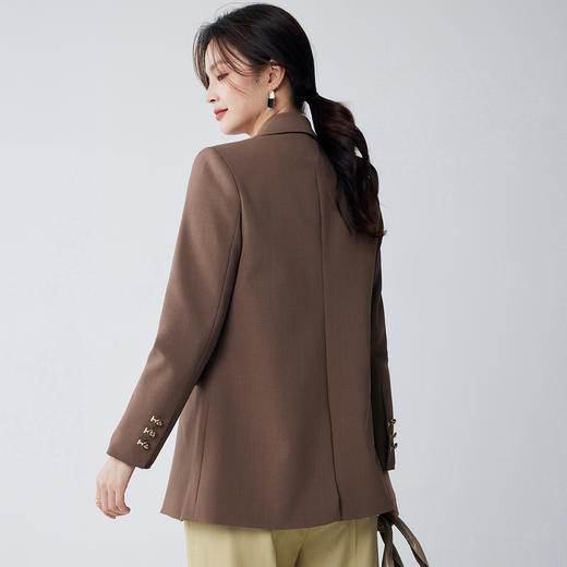 【简约百搭】罗蒙春秋款女式西服大众日常职场通勤休闲西服外套女 商品图4