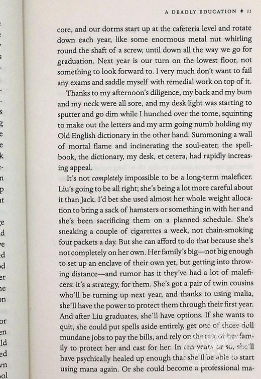 【中商原版】A Deadly Education 致命的教育 英文原版 奇幻魔法小说 tiktok推荐 商品图7