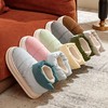 EVA防水厚加绒全包跟棉拖鞋女学生外穿办公室防滑踩屎感保暖舒适 商品缩略图8