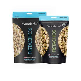 万多福美国加州进口开心果经典无盐味668g/300g 无添加原味原色经典无盐味 059153/152258