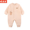 棉果果冬季新品彩棉空气层对开连体衣M505722622059 商品缩略图0