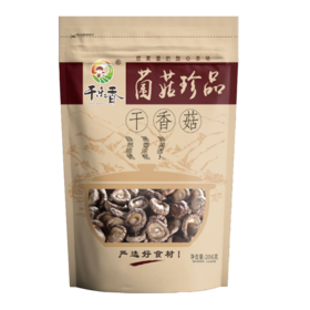 津农精品干乐香 珍品干香菇206g