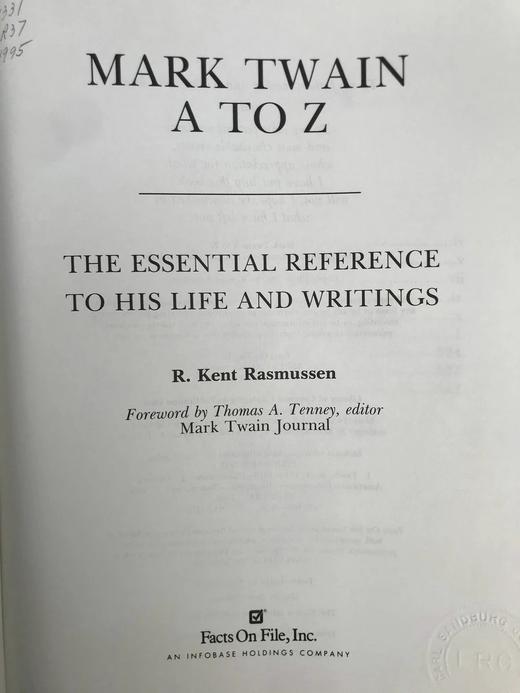 马克·吐温辞典 约百余幅插图 精装16开 商品图3