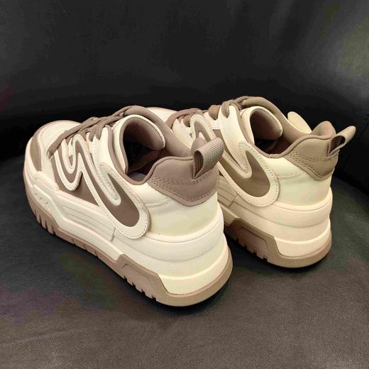 LFGJ 14658波浪拼色小牛皮厚底板鞋 商品图4