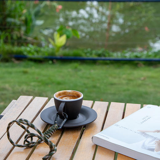 【定制产品不零售】Zhalabo原创设计咖啡渣杯挂绳杯意式杯可降解咖啡杯品饮杯露营杯 商品图2