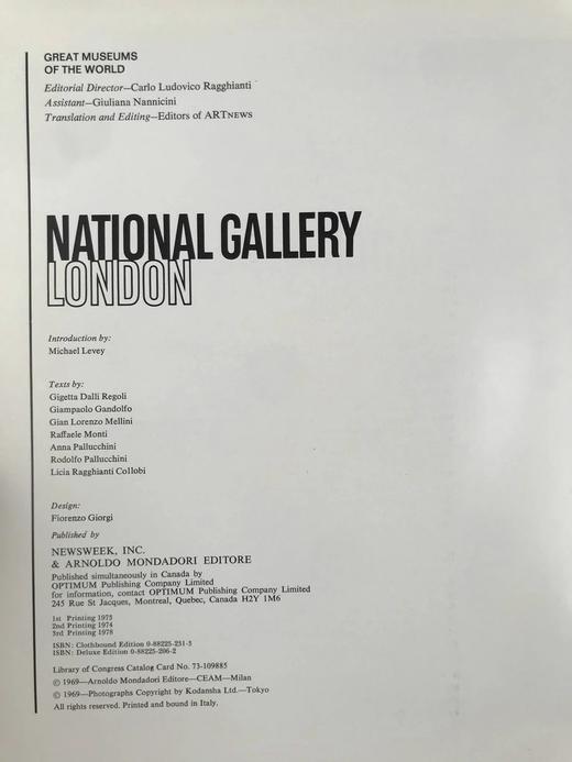 伦敦国家美术馆画集 131幅彩色插图 精装大16开 商品图4