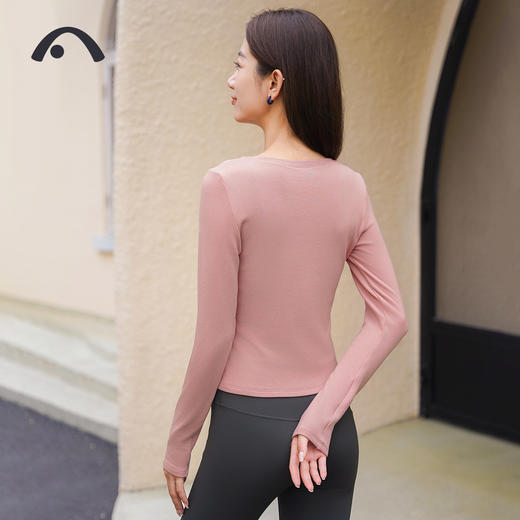 2023爱暇步秋冬新款瑜伽运动跑步长袖A23109RTSM 商品图3