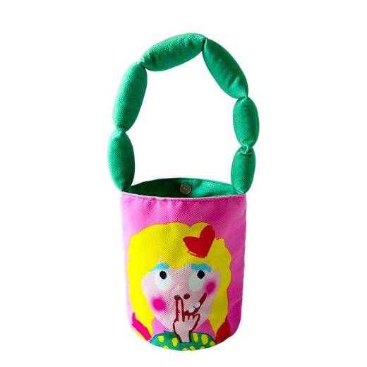 可爱表情系列手提水桶包女原创水桶包 商品图9