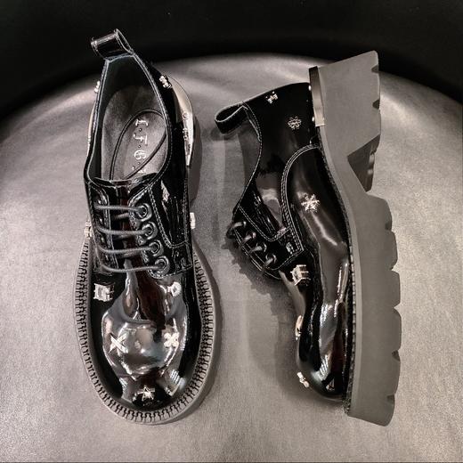 LFGJ凌介女鞋  2023年秋季新款时尚乐福鞋 商品图5