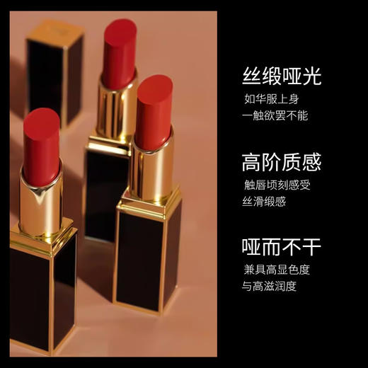 TF细黑管口红 丝缎哑光唇膏 TF50 TF52 TF27 TF80 TF51【CDF】 商品图2