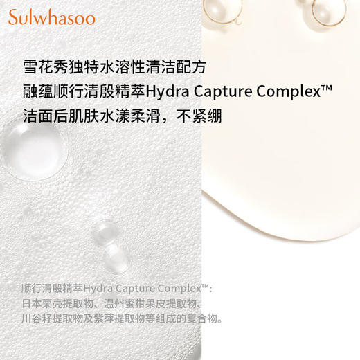 【品牌热卖】Sulwhasoo雪花秀顺行泡沫洁面乳滋润型200ml 商品图4