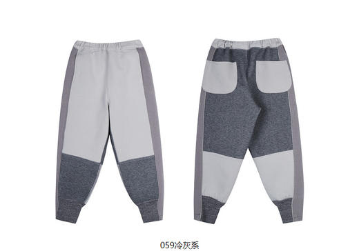 jnby   23年秋款  拼接束脚长裤 1N9E13390 商品图11