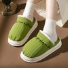 防水棉拖鞋女冬季家居室内厚底外穿踩屎感情侣一对家用秋冬棉拖男 商品缩略图7