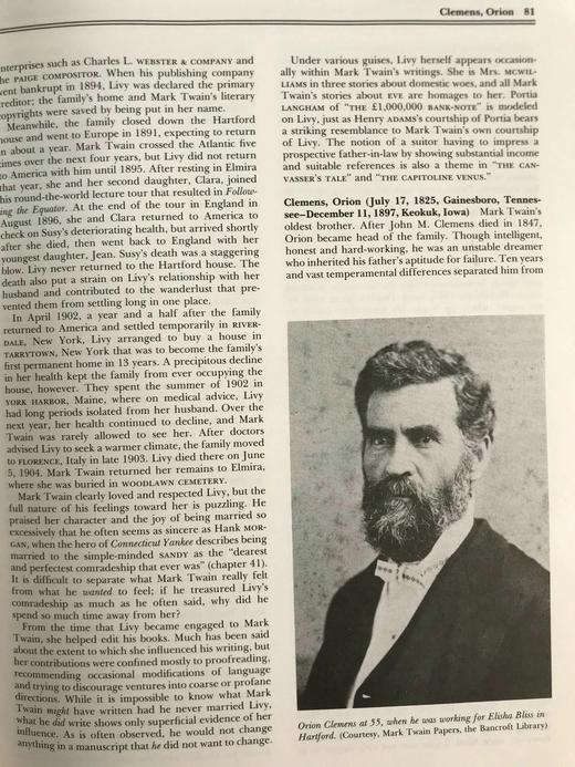 马克·吐温辞典 约百余幅插图 精装16开 商品图13