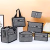 新款千鸟格化妆包ins洗漱收纳包化妆品收纳包便携耐脏百搭手提包 商品缩略图0