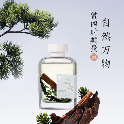 【品质生活丨宋朝·自然万物系列香薰】天然植萃精油，专业干花师、插画师、调香师共同监制匠心融入，每一瓶都是自然一隔，定放承生之美。 商品图4