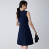 【优雅简约】罗蒙连衣裙百搭舒适商务通勤大众日常无袖连衣裙女 商品缩略图7