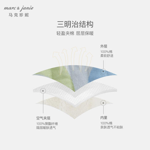 【空气层】马克珍妮秋装新款男女童无感印花休闲长裤束脚裤231180 商品图3