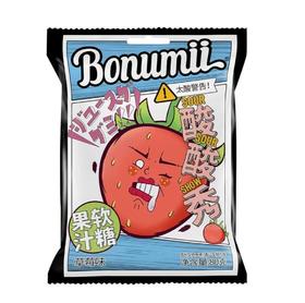 宝奴咪酸酸秀果汁软糖草莓味80g