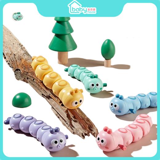 乐奇士  盒装小玩具（婴幼儿）上链毛毛虫888-1 商品图5
