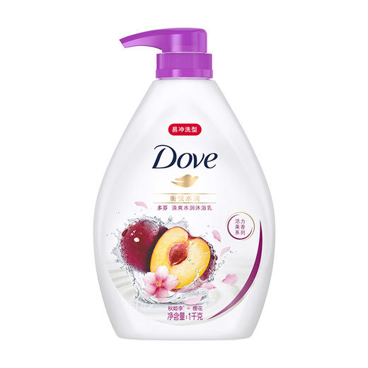 【品牌直发】多芬1kg沐浴露深层营润滋养美肤 甜香滋养美 商品图1