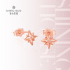 【时尚K金】钻石世家 星愿 18K金耳钉 星星耳钉 简约时尚（约0.81±0.1克） 商品缩略图0