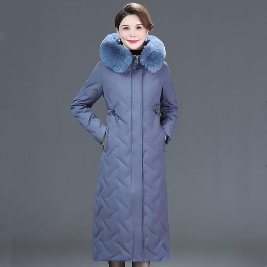 DD-景飒岚特专柜大毛领加厚加长款加肥加大码羽绒服 商品图3