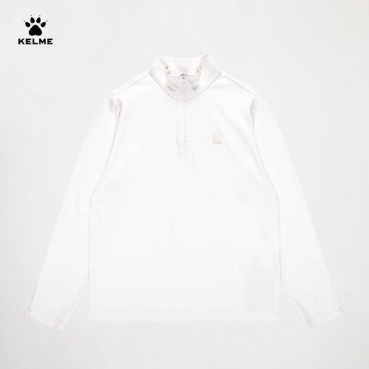 卡尔美冬季跃动出型系列女士长袖半开襟T恤 商品图0