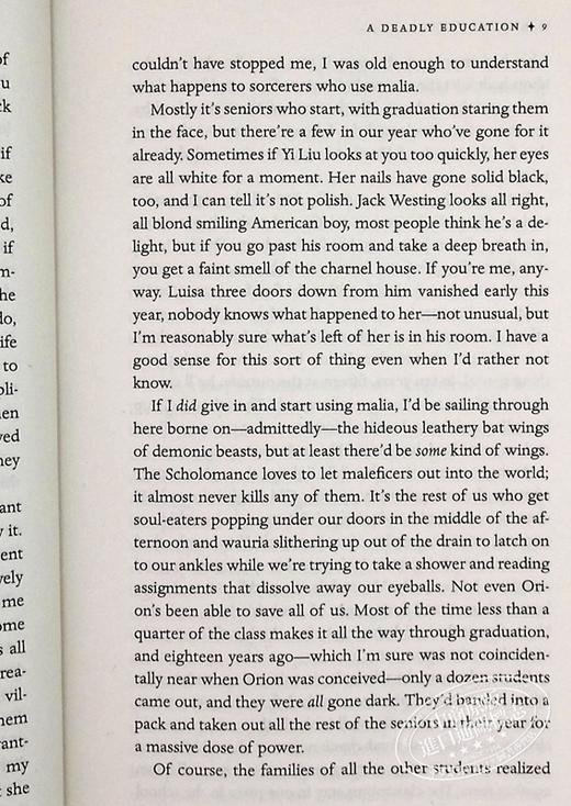 【中商原版】A Deadly Education 致命的教育 英文原版 奇幻魔法小说 tiktok推荐 商品图6