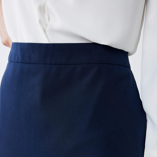 【简约舒适】罗蒙女士半截裙优雅日常百搭不规则下摆半身裙包臀裙女 商品图2